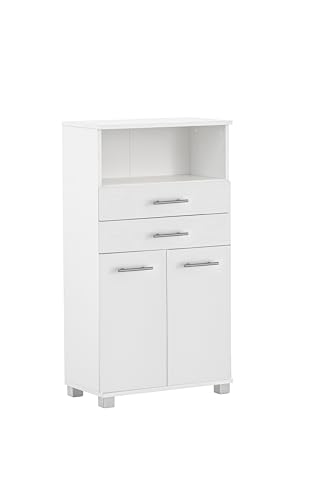 Schildmeyer Highboard Emmi 159168, weiß matt, 30,3 x 59,8 x 110,5 cm von Schildmeyer