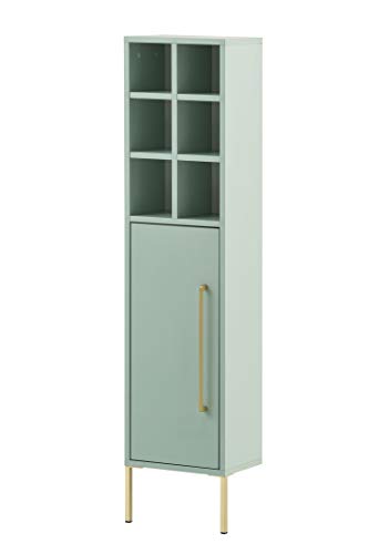 Schildmeyer Gloria Highboard 146645, Mint Gold, 130,6 x 30,4 x 21,8 cm von Schildmeyer