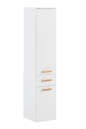 Schildmeyer Hochschrank Duo 146599, kreideweiß, 32,7 x 35,3 x 160 cm von Schildmeyer