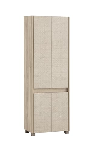 Schildmeyer Hochschrank Sander 702053, weißeiche Dekor/Canasta Dekor, 57 x 33 x 164,5 cm Schildmeyer Hochschrank Sander 702053, weißeiche Dekor/Canasta Dekor, 57 x 33 x 164,5 cm von Schildmeyer