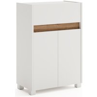 Schildmeyer Midischrank "Cosmo, Breite 56 cm", Grifflose Türöffnung, Traverse im Wildeiche-Dekor Schildmeyer Midischrank "Cosmo, Breite 56 cm", Grifflose Türöffnung, Traverse im Wildeiche-Dekor von Schildmeyer