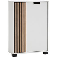 Schildmeyer Midischrank "Ryker Highboard, Breite 59 cm", (1 St.), Tür links in Akustik-Optik - Breite: 19,5 cm, rechts: 36,1 cm von Schildmeyer