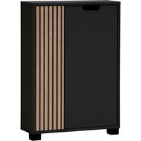 Schildmeyer Midischrank "Ryker Highboard, Breite 59 cm", (1 St.), Tür links in Akustik-Optik - Breite: 19,5 cm, rechts: 36,1 cm von Schildmeyer