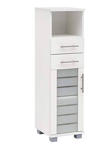 Schildmeyer Niko Midischrank 105650, weiß, 30,3/32,6/110,5 cm von Schildmeyer