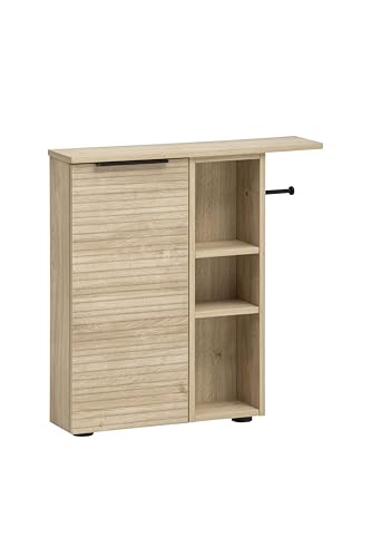 Schildmeyer Nischenschrank mit Toilettenpapierhalter Mads 159669, weißeiche Dekor/gestreift Schildmeyer Nischenschrank mit Toilettenpapierhalter Mads 159669, weißeiche Dekor/gestreift von Schildmeyer