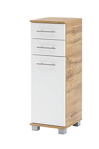 Schildmeyer Nitro Highboard 144227, Eiche Landhaus Dekor/weiß matt Schildmeyer Nitro Highboard 144227, Eiche Landhaus Dekor/weiß matt von Schildmeyer