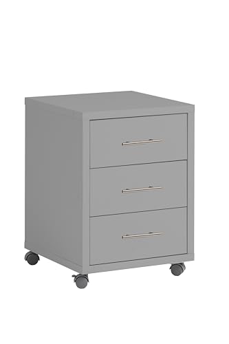 Schildmeyer Onno Rollcontainer, 147254, Holzwerkstoff, grau, 58.8 x 44.1 x 42 cm von Schildmeyer