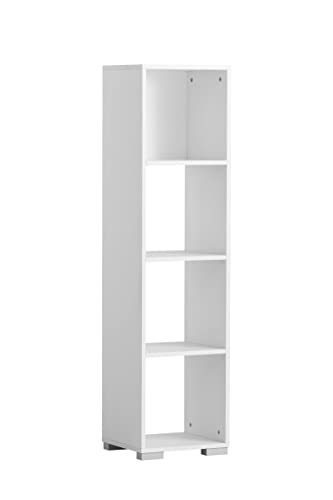 Schildmeyer Regal Carlos 153704, weiß, 36,3 x 33 x 142,7 cm von Schildmeyer