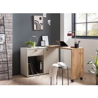 Schildmeyer Schreibtisch "Tiny Working", praktisch im Home Office, Sideboard mit flexibler Arbeitsplatte von Schildmeyer