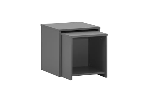 Schildmeyer Smash Tisch 2er Set, 156524, anthrazit von Schildmeyer