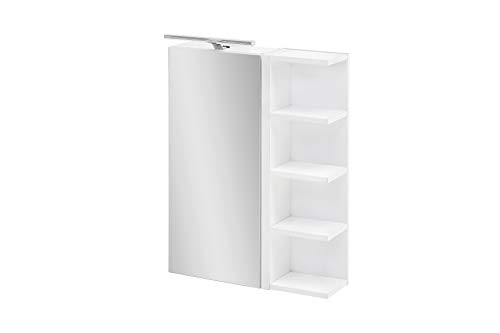 Schildmeyer Matteo Spiegelschrank 156967, kreideweiß, Made in Germany von Schildmeyer