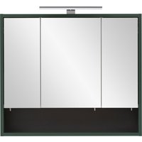 Schildmeyer Spiegelschrank "Kimi / Kent", Breite 70 cm, 3-türig, LED-Beleuchtung, Schalter-/Steckdosenbox von Welltime