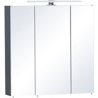 Schildmeyer Spiegelschrank "Kimi / Kent", Breite 70 cm, 3-türig, LED-Beleuchtung, Schalter-/Steckdosenbox von Welltime