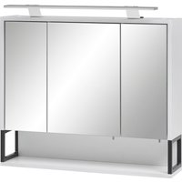 Schildmeyer Spiegelschrank "Limone" Breite 70 cm, 3-türig, LED-Beleuchtung, Schalter-/Steckdosenbox von Schildmeyer