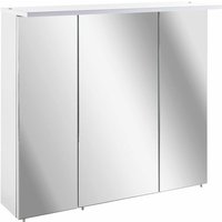 Schildmeyer - Spiegelschrank led weiß, b x h x t: 70 x 75 x 24 cm von Schildmeyer