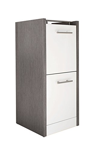 Schildmeyer Unterschrank 133072 Trient, 38 x 35 x 84 cm, weiß glanz / esche grau Dekor Schildmeyer Unterschrank 133072 Trient, 38 x 35 x 84 cm, weiß glanz / esche grau Dekor von Schildmeyer