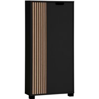 Schildmeyer Unterschrank "Ryker Unterschrank, Breite 59 cm", (1 St.), Tür links in Akustik-Optik - Breite: 19,5 cm, rechts: 36,1 cm von Schildmeyer