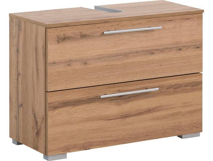 welltime Waschbeckenunterschrank Carlos Breite 80 cm, braun von OTTO