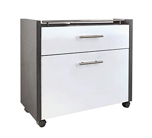 Schildmeyer Waschbeckenunterschrank 133074 Trient, 67 x 35 x 60,5 cm, weiß glanz / esche grau Dekor Schildmeyer Waschbeckenunterschrank 133074 Trient, 67 x 35 x 60,5 cm, weiß glanz / esche grau Dekor von Schildmeyer