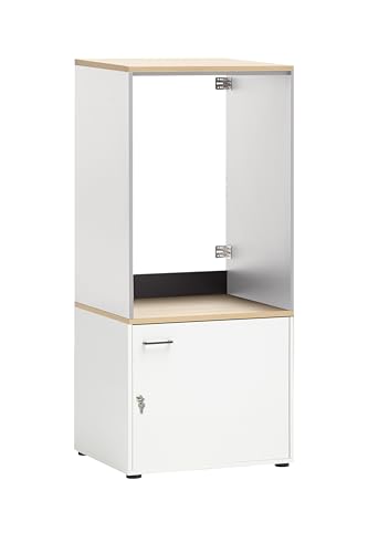Schildmeyer Waschmaschinenumbau und Mehrzweckschrank Set Solea 702003, weiß matt, 67,1 x 60 x 154,7 cm Schildmeyer Waschmaschinenumbau und Mehrzweckschrank Set Solea 702003, weiß matt, 67,1 x 60 x 154,7 cm von Schildmeyer