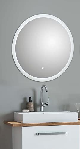 Schildmeyer runder Spiegel Sun mit LED-Beleuchtung - Durchmesser 60 cm von Schildmeyer
