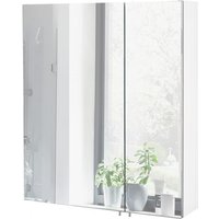 Schildmeyer Bäder - Spiegelschrank Badschrank Badspiegel Wandspiegel 2türig weiß glanz von SCHILDMEYER BÄDER