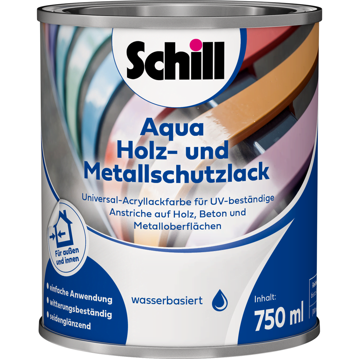 Schill Aqua Holz- und Metallschutzlack von Schill