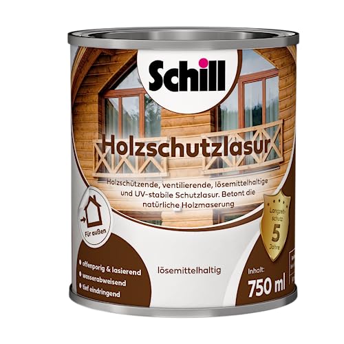 Schill Holzschutzlasur 0,75l (Eiche hell) von Schill