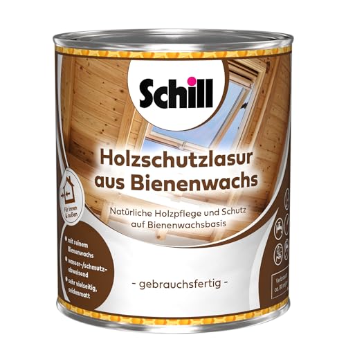 Schill Holzschutzlasur aus Bienenwachs 0,75 Liter von Schill