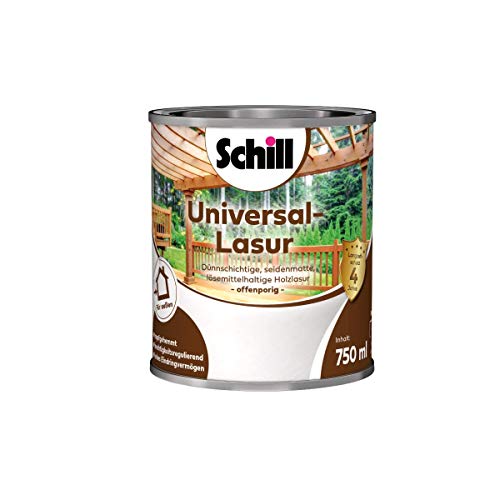 Schill Universal-Lasur - Holzlasur 0,75 Liter Ebenholz von Schill