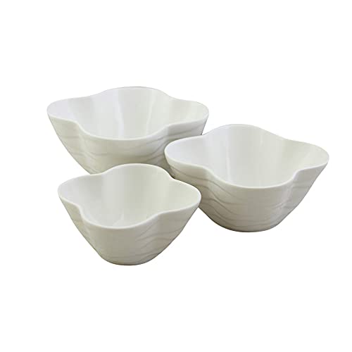 Schalen Set aus Porzellan Snackschalen Schale Salatschälchen Schälchen 3er Set von Schillerbach