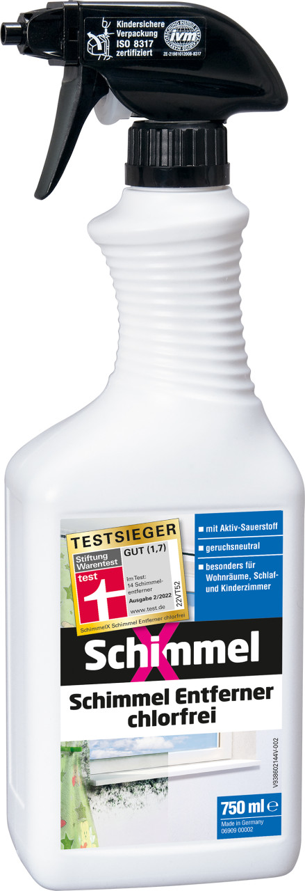 Schimmel X Schimmelentferner chlorfrei 750 ml von Schimmel X