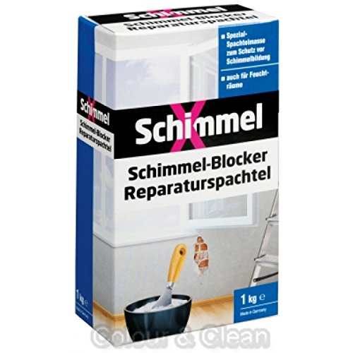 SchimmelX Schimmel-Blocker Reparaturspachtel 1kg von SchimmelX