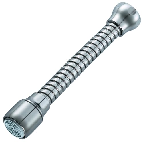 Schläfer 121510 | Strahlregler mit schlauch m22 verchromt, Luftsprudler Universelle M22x1 Kompatibel mit Neoperl Wasserbelüfter-Brause für für die Küchenspüle mit Messingschlauch 14 cm. von Schläfer
