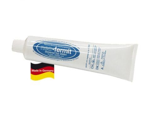 Schläfer 1858 Neo-Fermit Dichtpaste Dichtung Installation für Gewinde Armaturen Rohre 90 g Tube, Für Trinkwasser-90 g von Schläfer