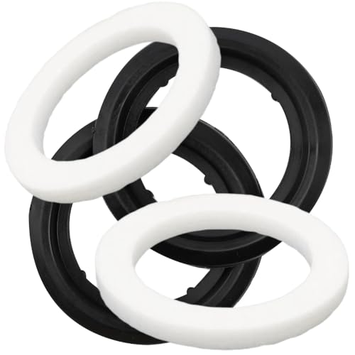 Schläfer 189413 | Dichtung für den Abfluss des Waschbeckens im Badezimmer, 1 1/4 Dichtungen für Norton Drain, Dichtungen für Pop-up-Abfluss, Schwamm- und PVC-Dichtungssortiment, Packung mit 4 Stück von Schläfer
