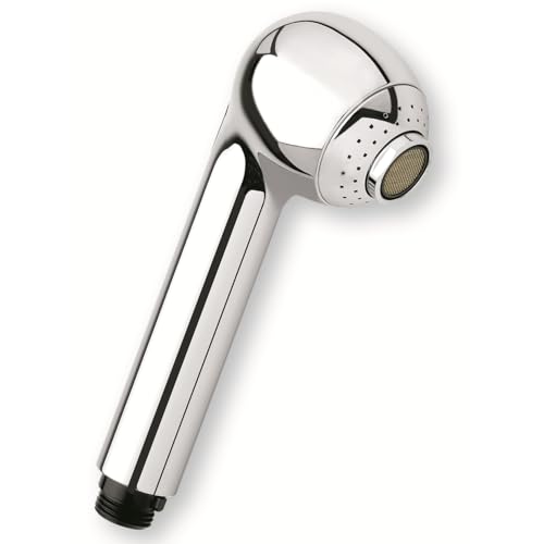 Schläfer 38100012 | Ersatz-Auszieh-Handbrause für Universalarmatur G 1/2, ausziehbarer Dusch-Spültischmischer, Küchen-Handbrause mit 2-Modus-Wassersparknopf. Chrom von Schläfer