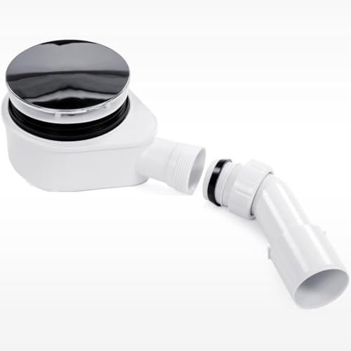 Schläfer 4397006 | Siphon für Duschwanne, Ablaufgarnitur für Duschwanne, Siphon, Inspektion, für Duschloch Durchmesser 90 mm, Deckel verchromt, Ablaufrohr Durchmesser 40/50 mm Schläfer 4397006 | Siphon für Duschwanne, Ablaufgarnitur für Duschwanne, Siphon, Inspektion, für Duschloch Durchmesser 90 mm, Deckel verchromt, Ablaufrohr Durchmesser 40/50 mm von Schläfer