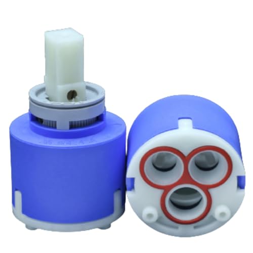 Schläfer | 480045-40mm-Mischbatterie-Kartusche, Keramik-Ersatzkartusche für Niedrigen, Einhebel mit 2 Füßen NKJ-40A "Kerox", Mischbatterie mit rechter Öffnung, Küche, Bidet, Badewanne Schläfer | 480045-40mm-Mischbatterie-Kartusche, Keramik-Ersatzkartusche für Niedrigen, Einhebel mit 2 Füßen NKJ-40A "Kerox", Mischbatterie mit rechter Öffnung, Küche, Bidet, Badewanne von Schläfer