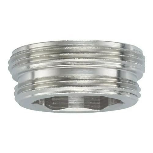 Schläfer 632510 - M 24x1 außen/M 22x1 außen - Kompatible Neoperl Reduktion, (Reduzierstück), Universaladapter Metall M22/M24, Aufnahme-Adapter/Übergangsstück für Ausläufe an Armaturen, Verchromt von Schläfer
