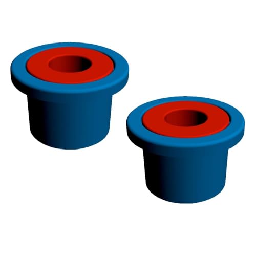 Schläfer 690017 | WC-Sitz Stop Einsätze für WC-Sitze gegen Verschieben Ø 6mm und 8 mm 2er-Set WC-Sitz Puffer Universal mit Antirutsch-Stift | Gummieinsätze für Toilettensitz Befestigung Schläfer 690017 | WC-Sitz Stop Einsätze für WC-Sitze gegen Verschieben Ø 6mm und 8 mm 2er-Set WC-Sitz Puffer Universal mit Antirutsch-Stift | Gummieinsätze für Toilettensitz Befestigung von Schläfer