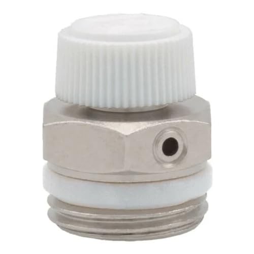 Schläfer 704111 | Manuelles Entlüftungs- und Entlüftungssicherheitsventil mit schwenkbarem Ablass für Heizkörper, Heizkörper, 3/8" Sicherheitsventil für Heizkörper und Heizkörper. 1 STÜCK von Schläfer