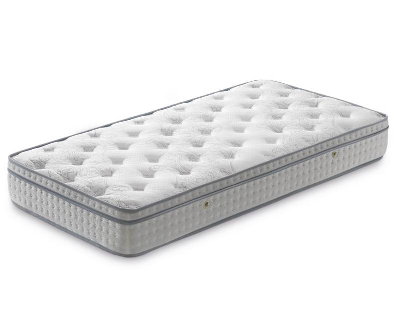 Boxspringmatratze DAISY, Sierra Bedding, 26 cm hoch, mit atmungsaktivem Bezug integriertem Topper und extra Komfortschaum von Sierra Bedding