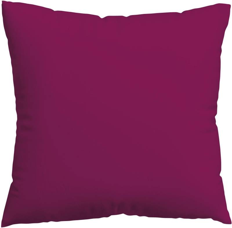 Schlafgut Kissenbezug Woven Satin aus Mako-Baumwolle, langlebig, pflegeleicht, dicht gewebt, (1 Stück), Kissenhülle mit Reißverschluss, passender Bettbezug erhältlich von Schlafgut