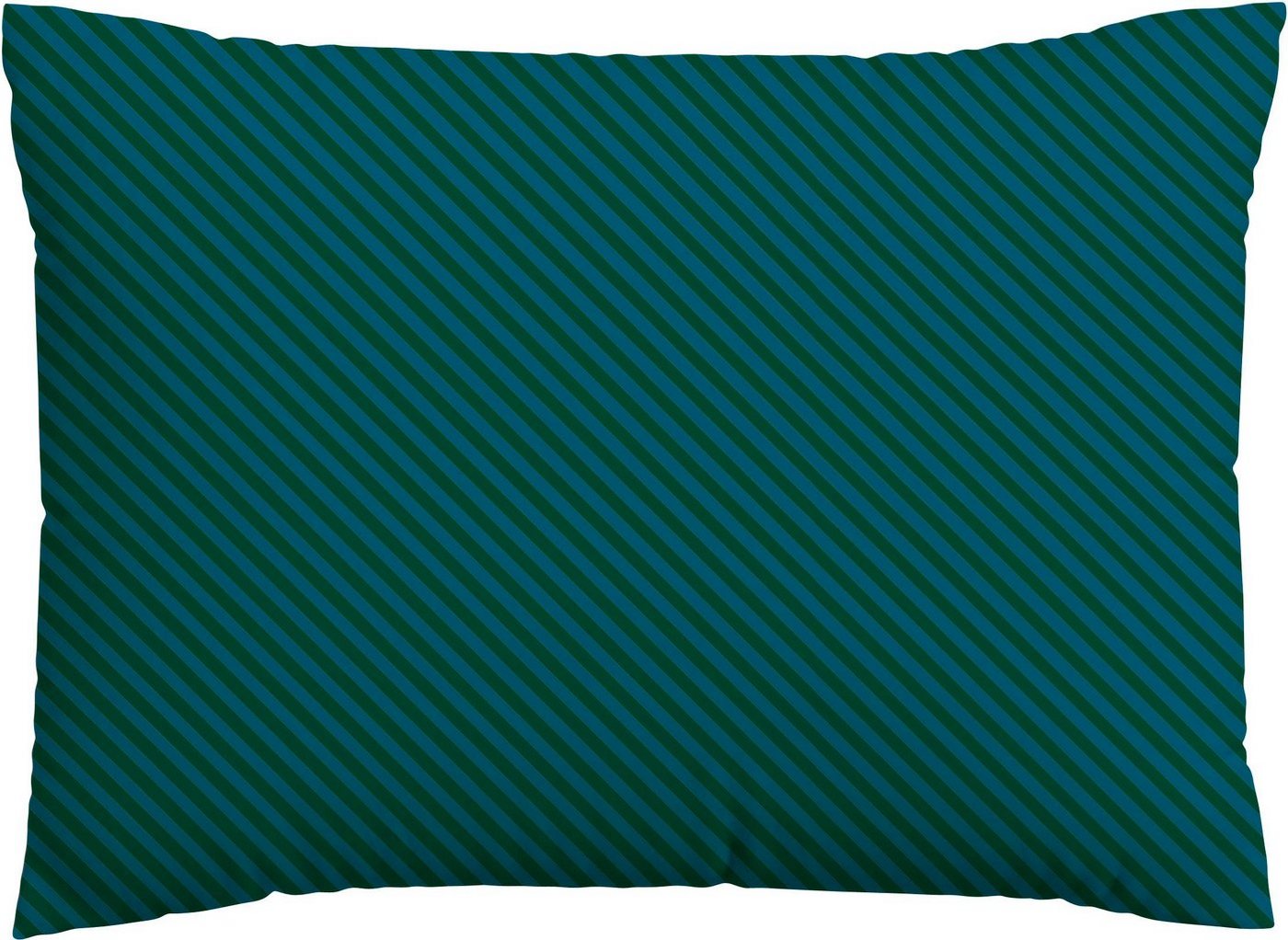 Kissenbezug Woven Satin Fade, Schlafgut (1 Stück), mit Farbverlauf von Schlafgut