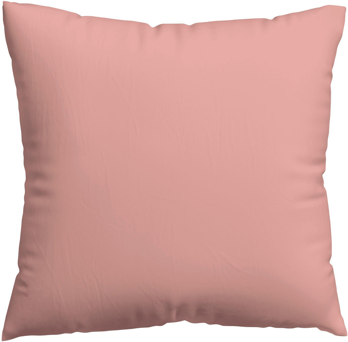 Schlafgut Kissenbezug Woven Satin aus Mako-Baumwolle, langlebig, pflegeleicht, dicht gewebt, (1 Stück), Kissenhülle mit Reißverschluss, passender Bettbezug erhältlich von Schlafgut