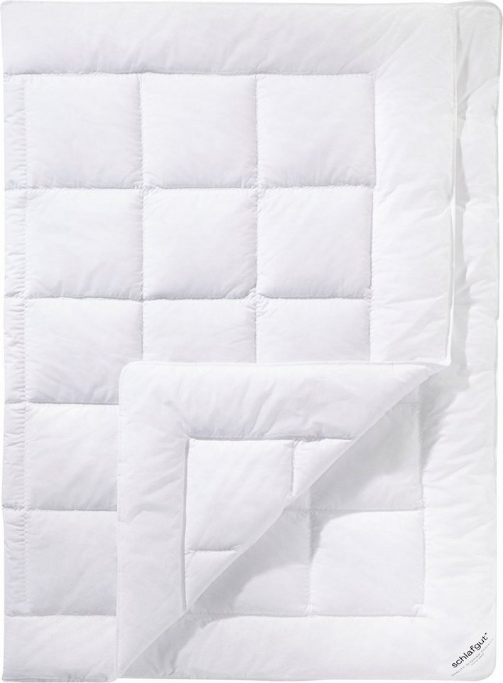 Schlafgut Microfaserbettdecke Pure, Bettdecke in 135x200 cm und weiteren Größen, für Sommer oder Winter von Schlafgut
