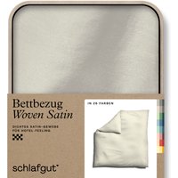 Schlafgut Bettbezug "Woven Satin", (1 St.), besonders dicht gewebt, Mix & Match: passender Kissenbezug erhältlich von Schlafgut