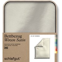 Schlafgut Bettbezug "Woven Satin", (1 St.), besonders dicht gewebt, Mix & Match: passender Kissenbezug erhältlich von Schlafgut