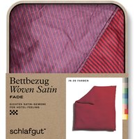 Schlafgut Bettbezug "Woven Satin Fade mit feinen Streifen", (1 St.) von Schlafgut